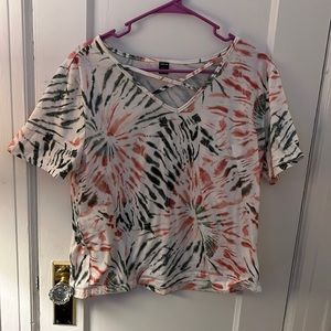 SHEIN tye dye top